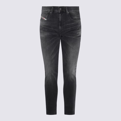 Diesel Black Cotton Denim Jeans - Diesel - Modalova