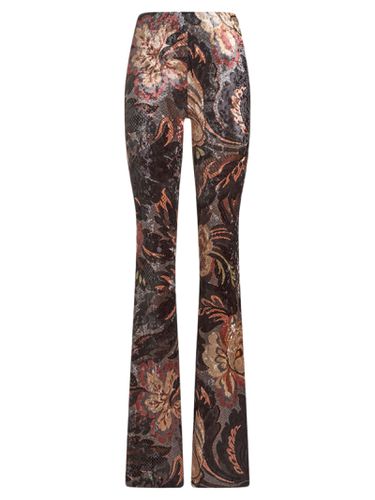 Trousers Maxi-floral Print Stretch Chenille - Etro - Modalova