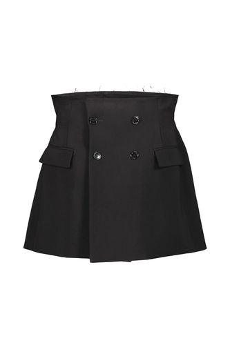 Deconstructured Tailored Mini Skirt - VETEMENTS - Modalova