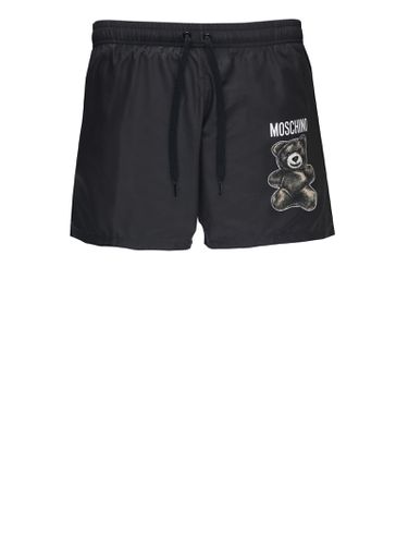 Moschino Double Smiley Swim Trunks - Moschino - Modalova