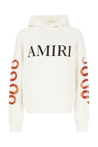 AMIRI White Cotton Sweatshirt - AMIRI - Modalova