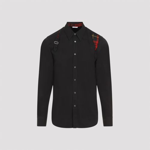 Distressed Harness Shirt - Alexander McQueen - Modalova