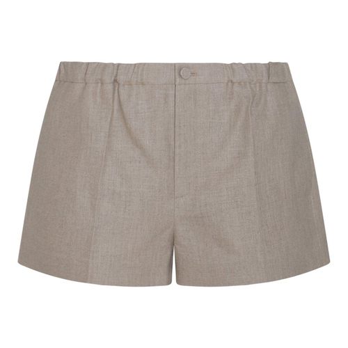 Valentino Mid-rise Pleated Shorts - Valentino - Modalova