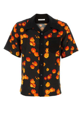 Wales Bonner Printed Satin Shirt - Wales Bonner - Modalova