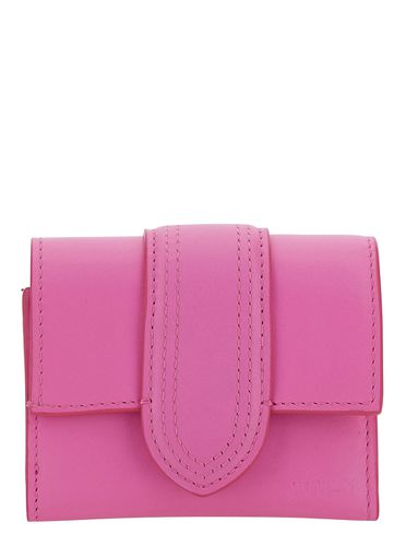 Le Compact Bambino Wallet With Magnetic Closure In Leather Woman - Jacquemus - Modalova