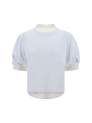 Sacai Saca Layered Crewneck T-shirt - Sacai - Modalova