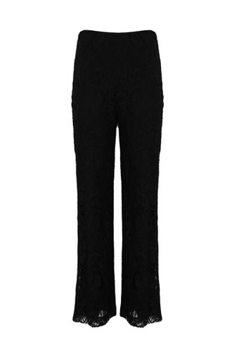 Palazzo Trousers In Macrame Lace - TwinSet - Modalova