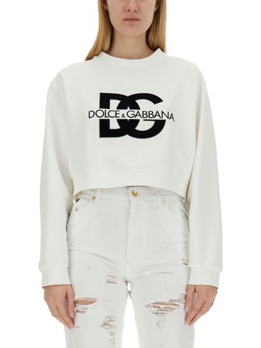 Sweatshirt With Logo - Dolce & Gabbana - Modalova