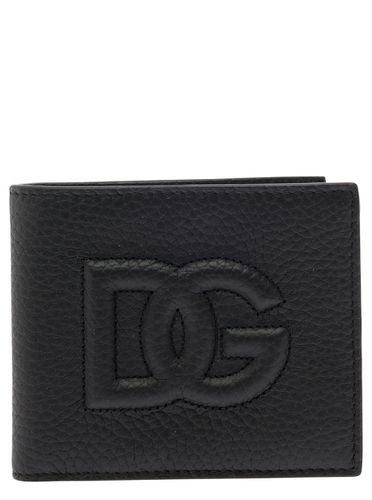 Bifold Wallet With Quilted Leather In Leather Man - Dolce & Gabbana - Modalova