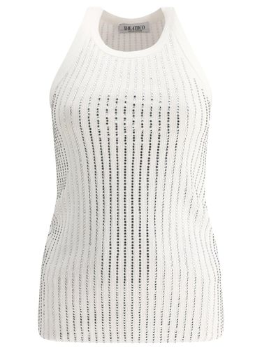 The Attico Rhinestones Tank Top - The Attico - Modalova