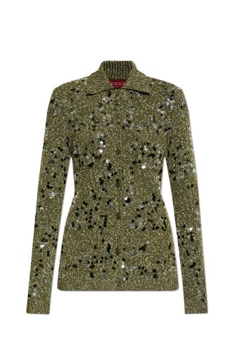 Gucci Cardigan With Pockets - Gucci - Modalova