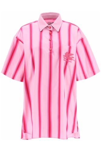 Etro Striped Mini Shirt Dress - Etro - Modalova