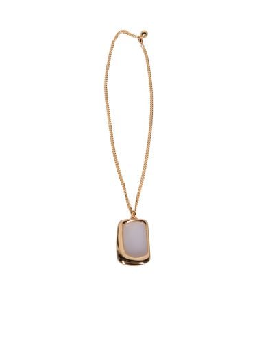 Le Collier Ovalo Gold Necklace - Jacquemus - Modalova