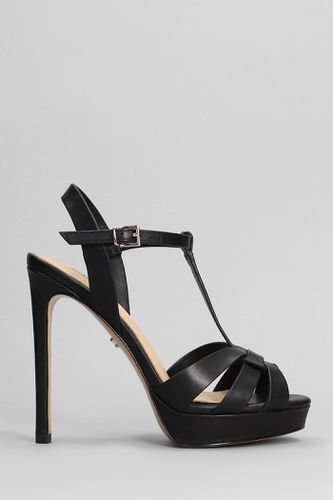 Aria Platform Sandals In Leather - Lola Cruz - Modalova