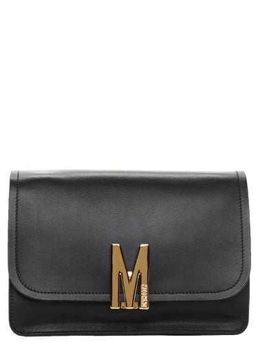 Metallic Logo Crossbody Bag - Moschino - Modalova