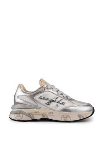 Moe Run D 6993 Sneakers In Leather And Fabric - Premiata - Modalova