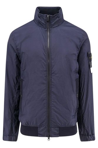 Compass-badge High-neck Jacket - Stone Island - Modalova