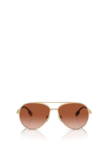 Be3147 Light Gold Sunglasses - Burberry Eyewear - Modalova