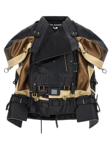 Patchwork Biker Jacket - Junya Watanabe - Modalova