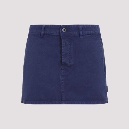 Miu Miu Cotton Mini Skirt - Miu Miu - Modalova