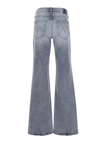 The Bookie Heel Flared Jeans In Stretch Denim Woman - Mother - Modalova