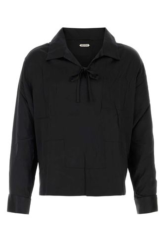 Bode Black Satin Maze Blouse - Bode - Modalova