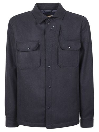 Long-sleeved Straight Hem Shirt - Woolrich - Modalova