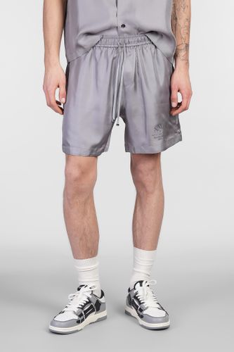 AMIRI Shorts In Grey Silk - AMIRI - Modalova