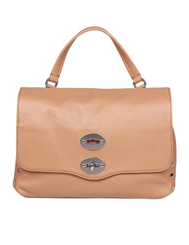 Postina Daily Day M Leather Bag Color Brown Cantucci - Zanellato - Modalova