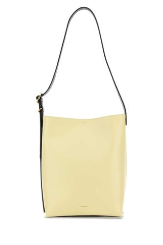 Multicolor Leather Cannolo Shoulder Bag - Jil Sander - Modalova