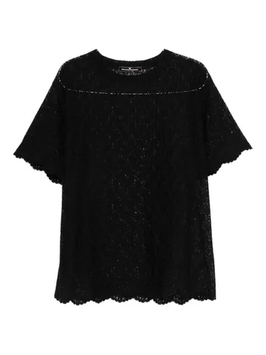 Embroidered T-shirt - Ermanno Scervino - Modalova