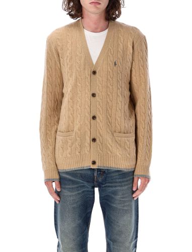 Cable Knit Cardigan - Polo Ralph Lauren - Modalova