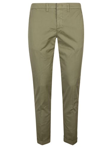 Fay Capri Trousers With Turn-up - Fay - Modalova