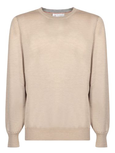 Light Cashmere And Silk Sweater - Brunello Cucinelli - Modalova