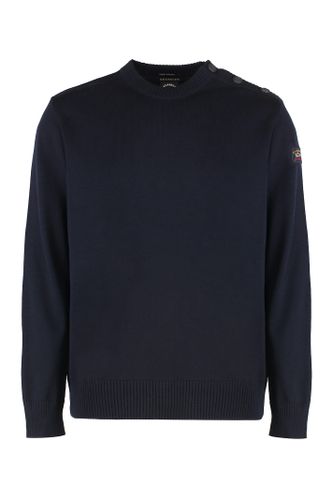 Virgin Wool Crew-neck Sweater - Paul & Shark - Modalova