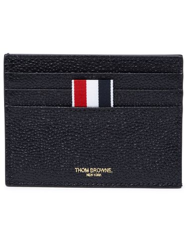 Leather Card Holder - Thom Browne - Modalova