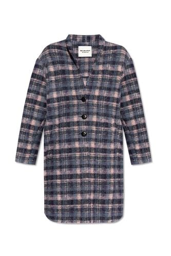 Etoile Isabel Marant Gabriel Checked Buttoned Coat - Marant Étoile - Modalova