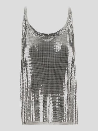 Paco Rabanne Metallic Mesh Tank Top - Paco Rabanne - Modalova