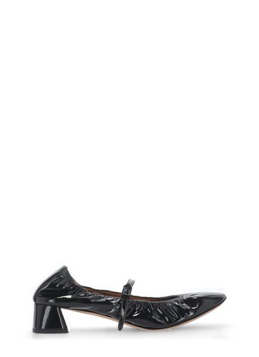 Calf Leather Ballerinas - Lanvin - Modalova