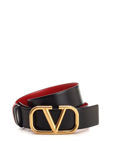 V Logo Reversible Belt - Valentino Garavani - Modalova