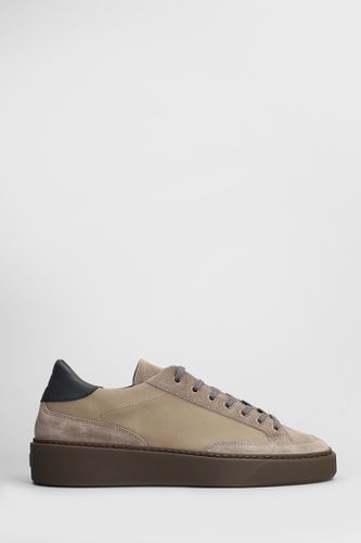 D. A.T. E. Levante Ground Sneakers In Suede And Fabric - D.A.T.E. - Modalova