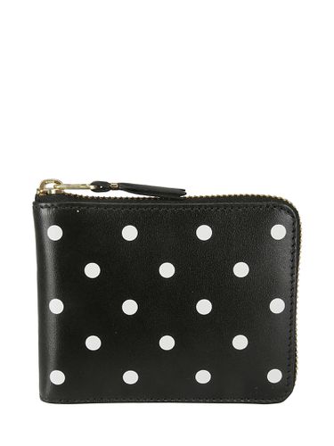 Dots Printed Leather Line - Comme des Garçons Wallet - Modalova