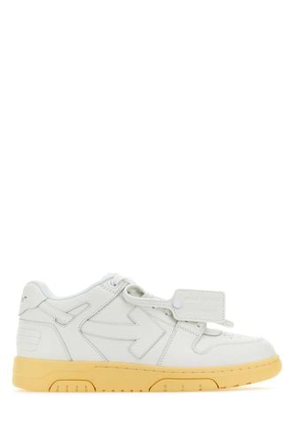 White Leather Out Of Office Sneakers - Off-White - Modalova