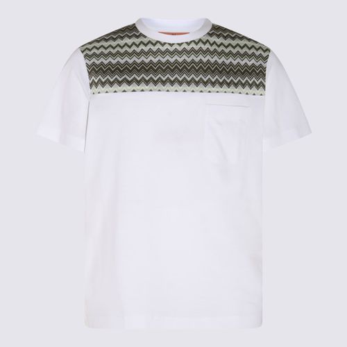 White Multicolour Cotton T-shirt - Missoni - Modalova