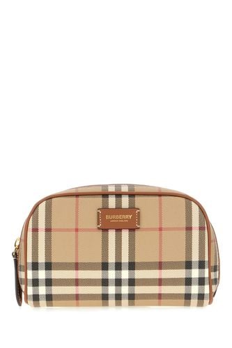 Burberry Printed Fabric Beauty-case - Burberry - Modalova