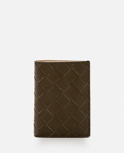 Intrecciato Leather Card Case - Bottega Veneta - Modalova