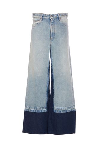 MM6 Maison Margiela Patch Jeans - MM6 Maison Margiela - Modalova