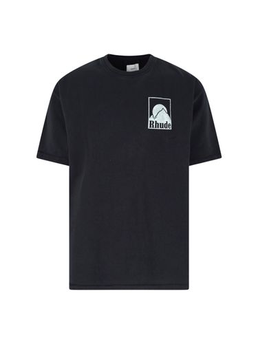 Rhude moonlight Badge T-shirt - Rhude - Modalova