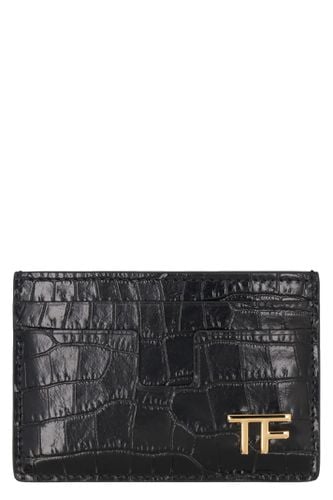 Tom Ford Leather Card Holder - Tom Ford - Modalova