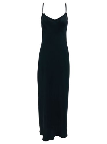 Long Dress With V Neckline In Acetate Blend Woman - Antonelli - Modalova